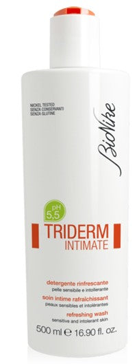 icim bionike triderm intimate detergente rinfrescante ph 55 500 ml bionike ean 8029041212052