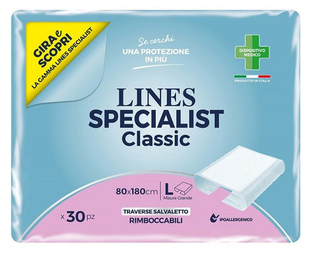 fater adult traversa lines specialist classic 80x180 cm 30 pezzi lines ean 8001480057104