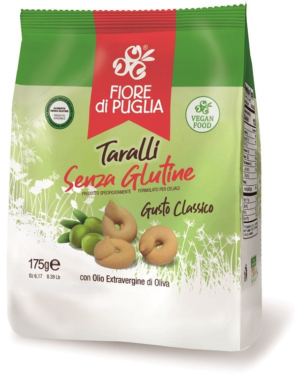 fiore di puglia srl fiore di puglia taralli gusto classico 175 g ean 8015592791757