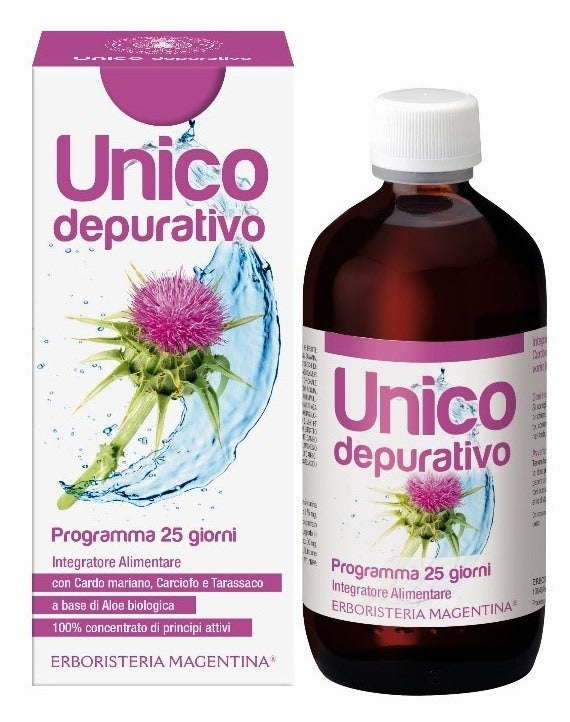 erboristeria magentina unico depurativo 250 ml erboristeria magentina ean 8059300782521