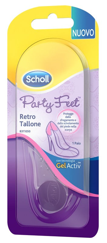 scholls plantare ortopedico per retro tallone party feet scholl gel activ 1 paio scholls ean 8002910048457