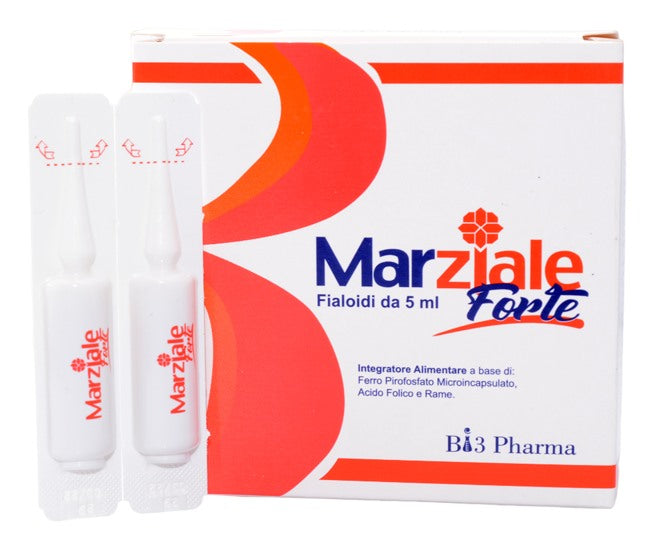 bi3 pharma marziale forte 20 fialoidi 5 ml ean 8053614590070