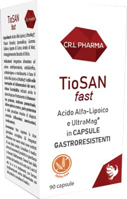 cr l pharma tiosan fast 90 capsule gastroresistenti