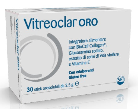 sifi vitreoclar oro 30 bustine orosolubili da 25 g vitreoclar