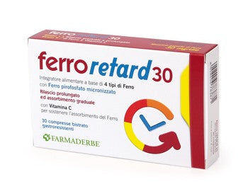 farmaderbe ferro retard 30 compresse farmaderbe ean 8058456783871
