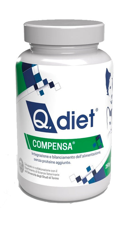 q vet compensa q diet polvere 250 g q vet ean 8056389340543