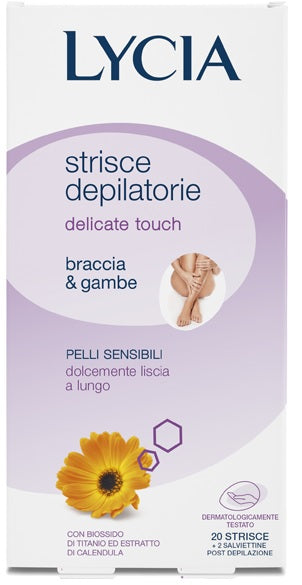 sodalco lycia 20 strisce bracciagambe pelli delicate 12 pezzi lycia ean 8002340014251
