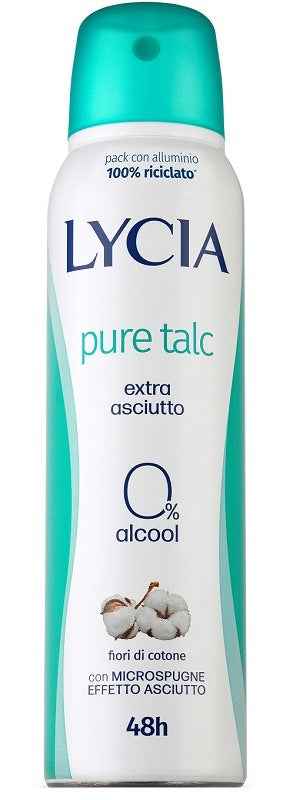 perfetti lycia lycia spray pure talc 150 ml lycia ean 8002340014831