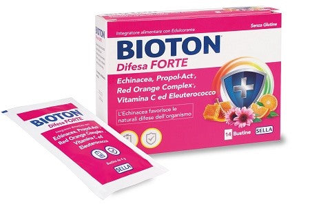 sella bioton difesa forte 14 bustine bioton ean 8032632601173