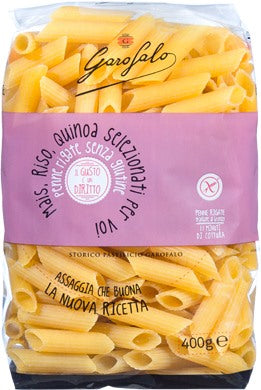 rarifarm garofalo penne rigate senza glutine 400 g pastificio garofalo ean 8000139929748