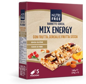 nuova terra nutrifree barrette cereal mix energy 28 g x 5 nutrifree ean 8008696028188