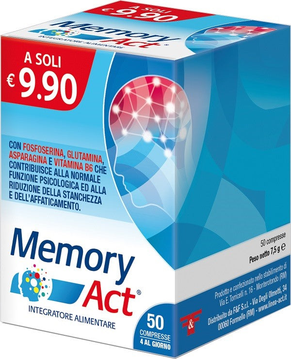 ff memory act 50 compresse ff ean 8030936400409