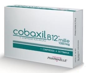 pharmaelle cobaxil b12 1000 mcg 5 compresse sublinguali