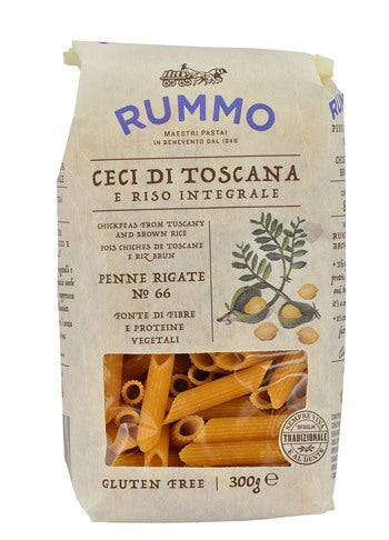 rummo rummo penne rigate n 66 ceci di toscana e riso integrale 300 g rummo ean 8008343810661