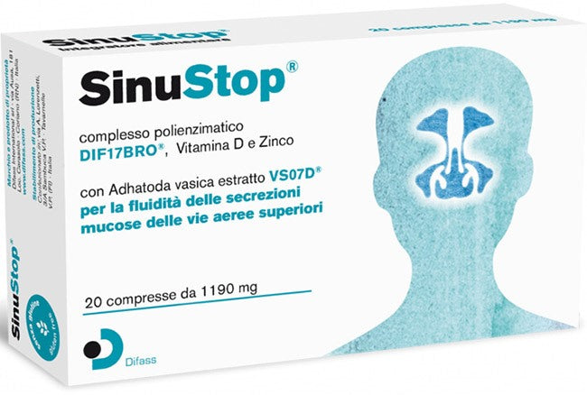 difass sinustop 20 compresse da 1190 mg difass