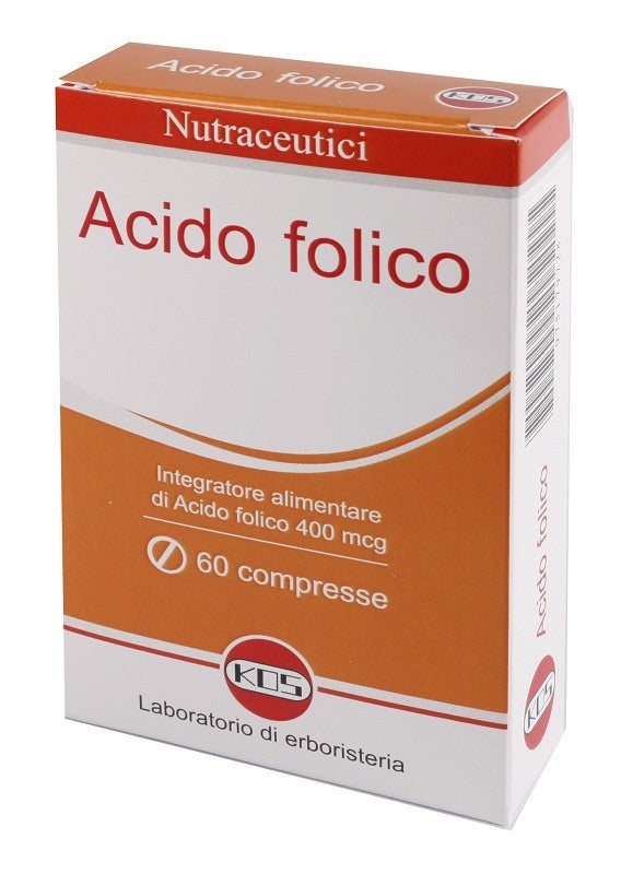 kos acido folico 400mcg 60 compresse kos
