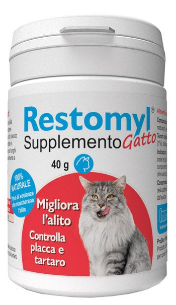 innovet italia restomyl supplemento gatto flaconcino 40 g innovet ean 8021676020668