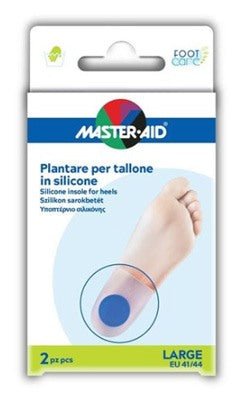 pietrasanta talloniera in due tipologie di silicone master aid footcare large 2 pezzi f4 master aid ean 8032956145056