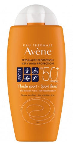 pierre fabre eau thermale avene solare fluido sport spf 50 100 ml avene ean 3282770101362