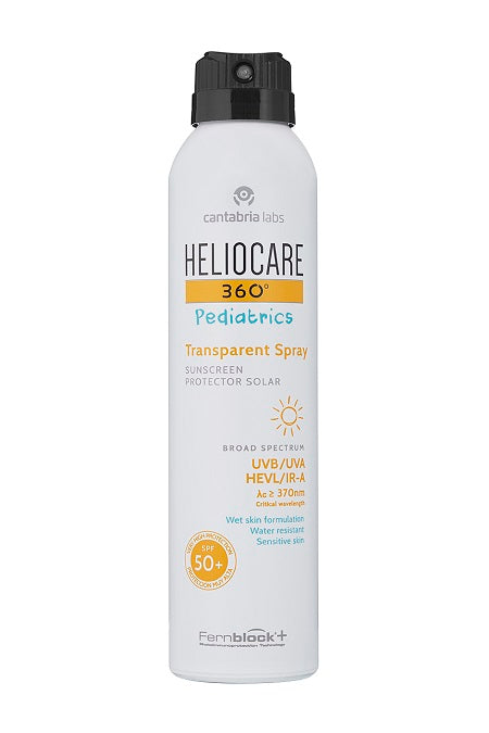 difa cooper heliocare 360 pediatric transparent spray 200 ml heliocare ean 8470001746092