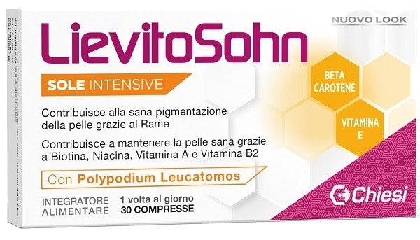 chiesi ch lievitosohn sole intensive 30 compresse lievitosohn ean 8003290000721