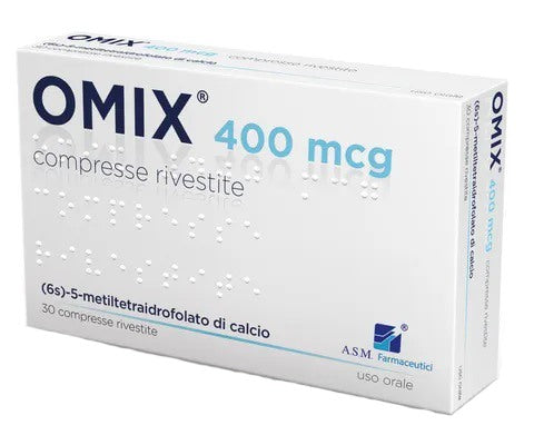 asm omix 400 30 compresse rivestite