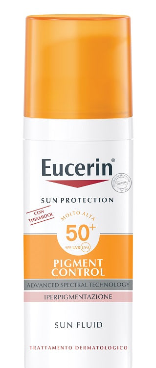 beiersdorf eucerin eucerin sun protection spf 50 pigment control sun fluid 50 ml eucerin ean 4005800235412