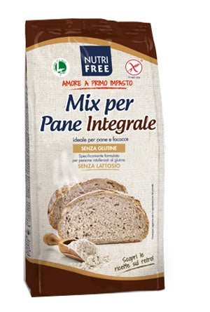 nuova terra nutrifree mix pane integrale 1000 g nutrifree ean 8008696028294
