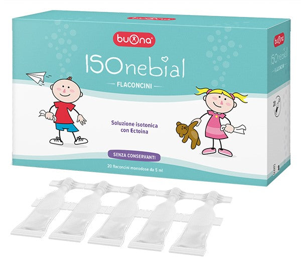 buona isonebial flaconcini soluzione isotonica 09 con aggiunta di ectoina 20x5 ml isomar ean 8032749650347