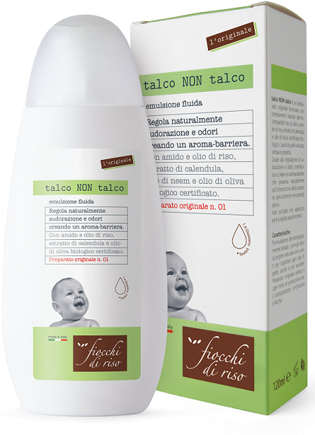 artsana chicco fiocchi di riso talco non talco 120 ml fiocchi di riso ean 8058664105670