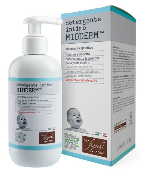 artsana fiocchi di riso mioderm detergente intimo 240 ml fiocchi di riso ean 8058664171057