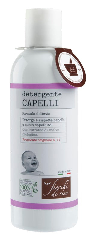 artsana chicco fiocchi di riso detergente capelli delicato 200 ml fiocchi di riso ean 8058664171118