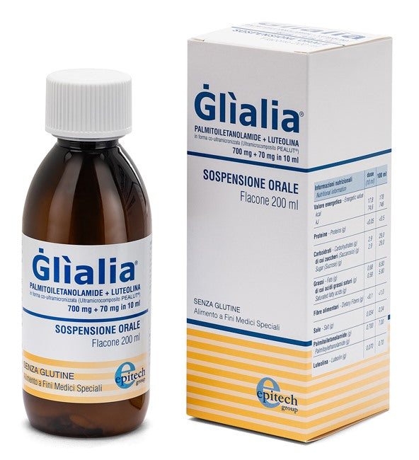 epitech glialia sospensione orale 700 mg 70 mg 200 ml glialia ean 8031359080643