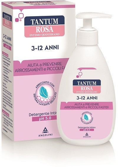 angelini ch tantum rosa 3 12 anni detergente intimo 200 ml tantum rosa ean 8000036023143