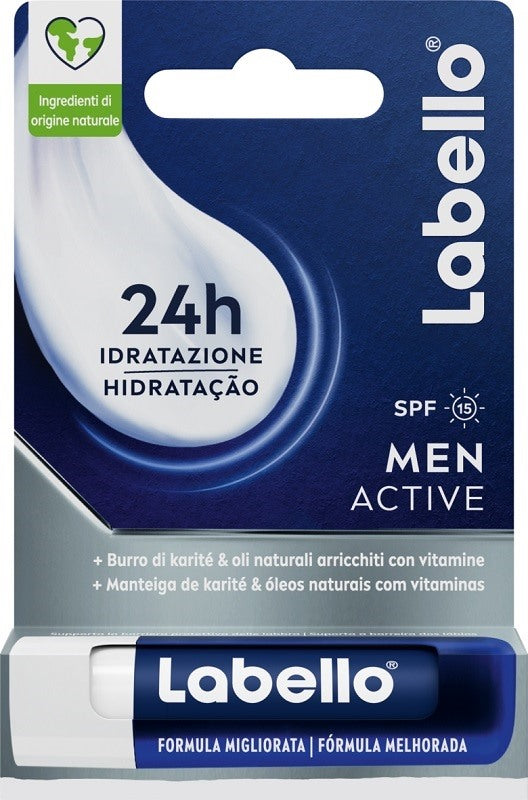 beiersdorf labello active for men spf 15 55 ml labello ean 4006000005843