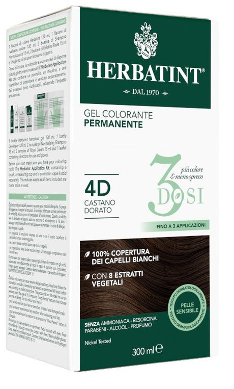 antica erboristeria herbatint 3dosi 4d 300 ml herbatint ean 8016744801713