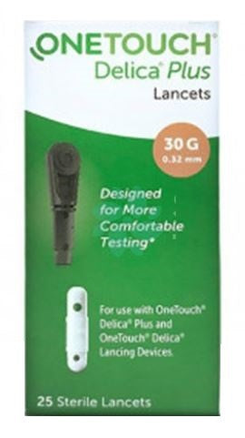 lifescan diagn lancette pungidito onetouch delica plus 25 pezzi one touch ean 4580505780219