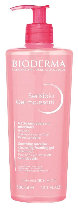 bioderma italia sensibio gel moussant 500 ml bioderma ean 3701129800843