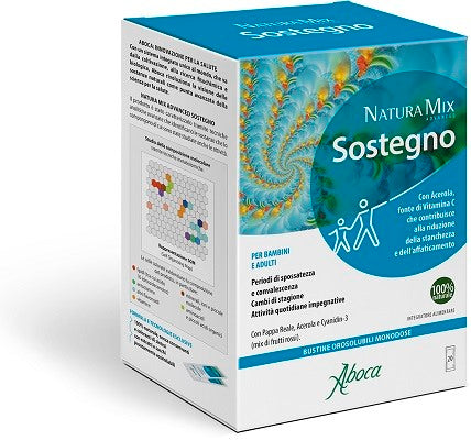 aboca natura mix advanced sostegno orosolubile 20 bustine aboca ean 8032472021650