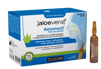zuccari aloevera2 aeromucil 10 fiale 5 ml zuccari ean 8026380608195