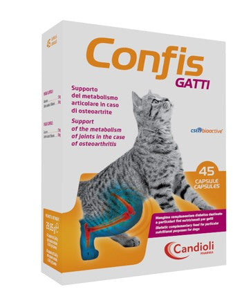 candioli veterinari confis gatti 45 capsule candioli ean 8025767631481