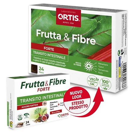 ortis laboratoires p frutta fibre forte 24 cubetti fruttafibre ean 5411386890768