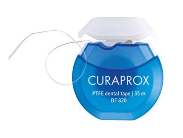 curaprox curaprox df 820 ptfe floss tape 35 metri curaprox ean 7612412428254