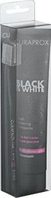 curaprox curaprox black is white dentifrici sbiancanti 1 dentifricio da 90ml 1 spazzolino curaprox ean 7612412423686