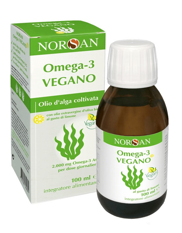 norsan norsan omega 3 vegano 100 ml al gusto di limone san omega ean 0781490329894