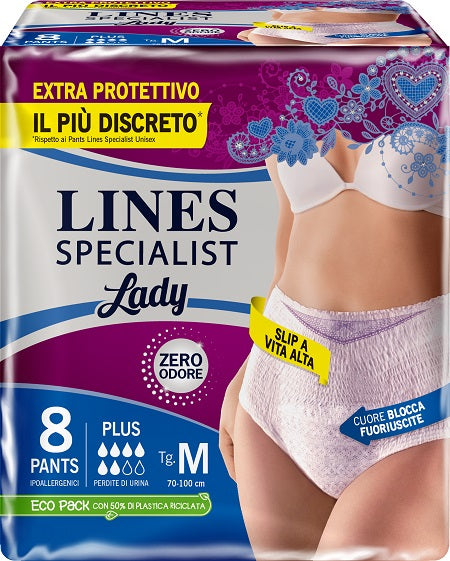 fater adult lines specialist pants plus m farma 8 pezzi lines ean 8001480015913