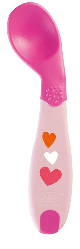 artsana chicco chicco cucchiaio angolato 8m rosa chicco ean 8058664111084
