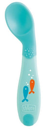 artsana chicco chicco cucchiaio angolato 8m azzurro chicco ean 8058664111077