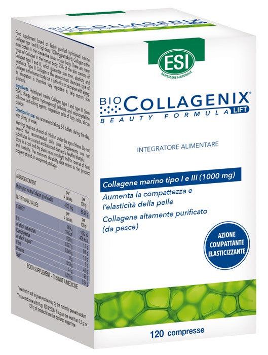 esi esi biocollagenix 120 compresse esi ean 8008843131778