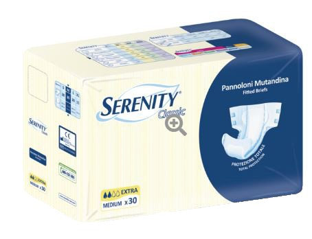 serenity serenity pannolone a mutandina classic extra xl 15 pezzi serenity ean 8058150565568